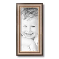ArtToFrames 6" x 14" Anique Silver Picture Frame, 6x14 inch Silver Wood Poster Frame (WOM-4964)