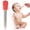 Red, variant on Leeye 5ml Silicone Baby Liquid Feeding Dropper Graduated Pipette Medicine Dispensing Tool Home Supply Reusable Safe Oral Syringe Hot Pink