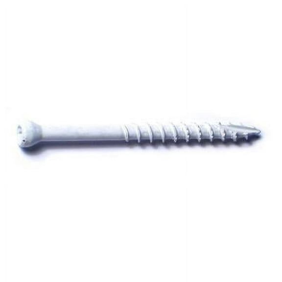8 x 2" Star Drive White Trim Saberdrive Screws