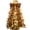 Brown, variant on 6 Ft Big Christmas Bows for Christmas Tree ,Indoor Christmas Decorations Home Room Party Hanging Decor