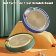 thumbnail image 1 of Cat Scratcher Board 3 en 1 Redonda Con Bolas de Juguete para Gatos Interiores que Molenen Garras y Jugando, 1 of 7