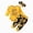 H1754-Yellow, variant on TOWED22 Newborn Baby Girl Fall Winter Outfits 3 Pieces Clothes Set Long Sleeve Crew Neck Cute Bodysuit Romper Bow Pants Headband Jumpsuit Set(Light Yellow,6-12 M)