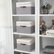 thumbnail image 5 of Caja de almacenamiento plegable DECOMOMO con tapa [paquete de 3] tela 38 x 28 x 2, 5 of 9