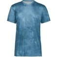 thumbnail image 3 of Holloway Sportswear M Stock Cotton-Touch Poly Tee Columbia Blue Cloud Print 222596, 3 of 5