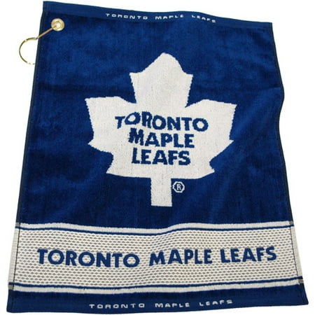 UPC 637556156808 product image for Team Golf NHL Toronto Maple Leafs Jacquard Woven Golf Towel | upcitemdb.com