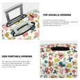 thumbnail image 5 of Fotbe Butterfly Flowers Luggage Cover Protector,Suitcase Protector,Scratch and Dirt Resistant,Fits 18-32 Inch Luggage-X-Large, 5 of 9