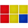 thumbnail image 1 of Platos para frotar Roylco Animal Skins, 7 x 7 cm, paquete de 6 unidades, R5817, 1 of 2