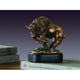 Marian Imports F53220 Sculpture en Résine Plaquée de Bronze de Buffle – image 1 sur 1