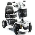 thumbnail image 3 of Merits Health Products - Silverado - 4-Wheel Full Suspension Electric Scooter - 18"W x 17"D - Silver, 3 of 4
