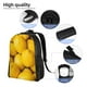 thumbnail image 5 of Fotbe Ripe Yellow Lemon Mochila de Viaje para Laptop, Mochila Ejecutiva Delgada y Resistente 15.6", 5 of 8