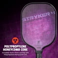 thumbnail image 6 of Onix Stryker 4 Pickleball Paddle with Polypropylene Core, Graphite Face, and Larger Sweet Spot – Purple, 6 of 12