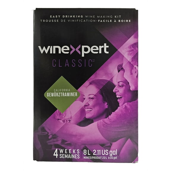Winexpert Classic California Gewurztraminer Wine Kit