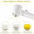 thumbnail image 5 of Electric Cleaning Brush, Handheld Rotating Scrubber, Electric Scrubber with Three Brush Heads, 5 of 5