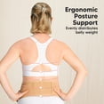 thumbnail image 4 of Faja de soporte para vientre de maternidad KeaBabies Ease, color marfil, 4 of 8