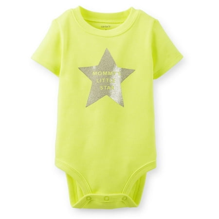 

Carters Short Sleeve Bodysuit Mommy s Little Star