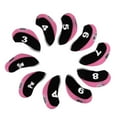 thumbnail image 2 of Cubiertas de la cabeza del club de golf shamjiam Neopreno Negro + rosa, 2 of 9