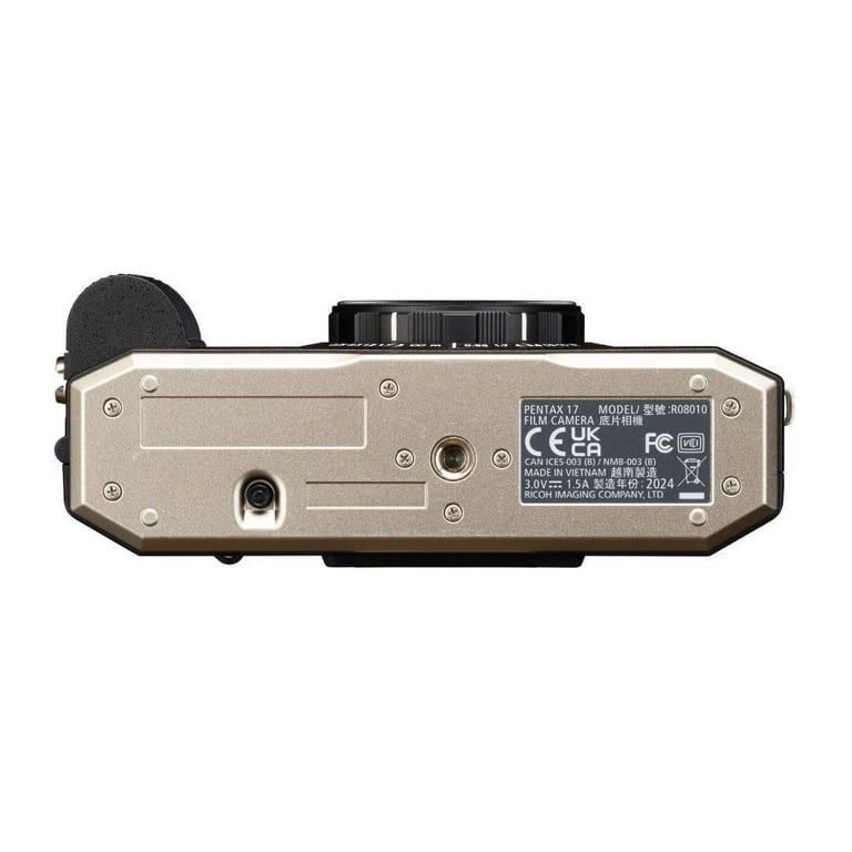 Pentax 17 Film Camera, Dark Silver, 35mm - Walmart.com
