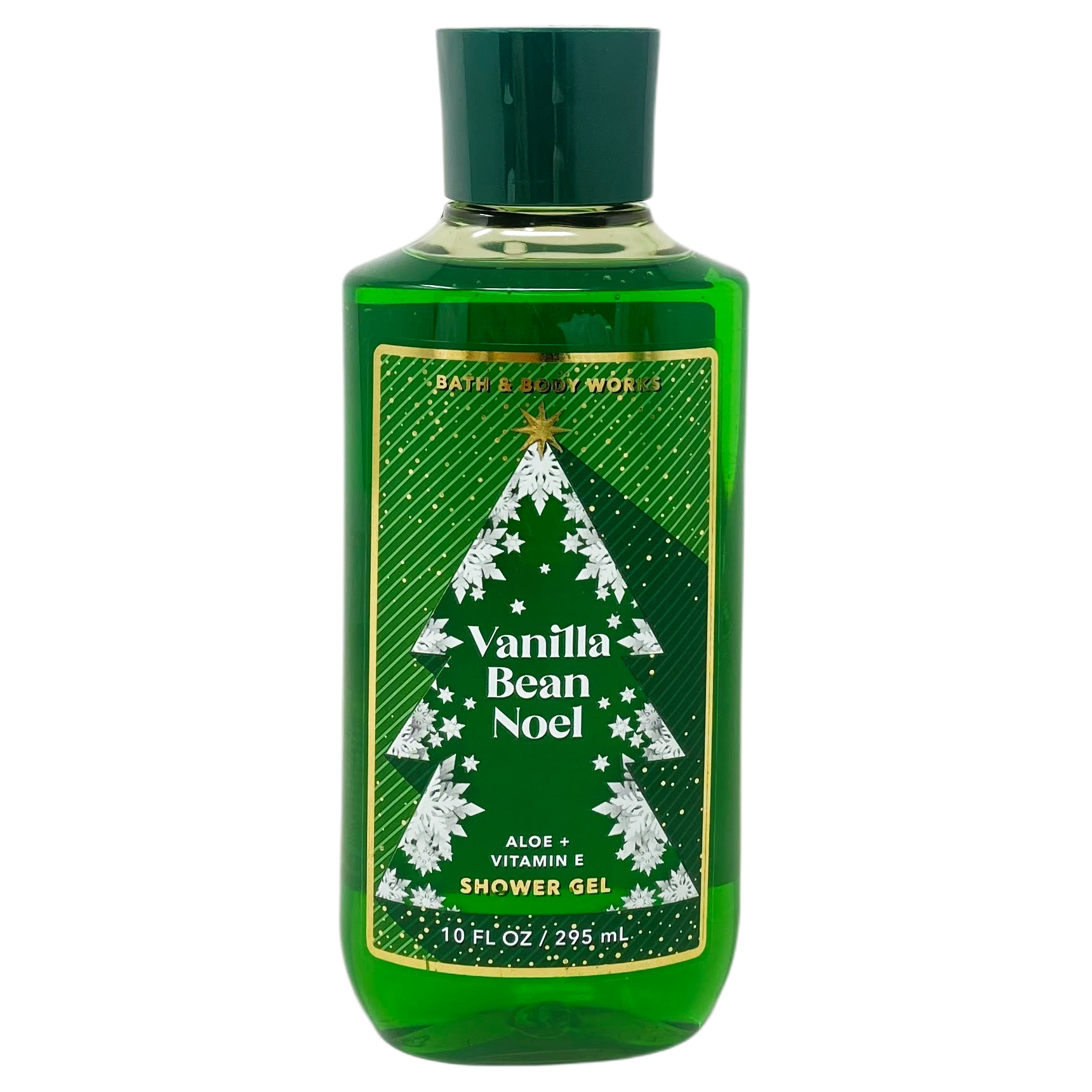 Bath and Body Works Vanilla Bean Noel Shea & Vitamin E Shower Gel Trio Gift Set - Includes 3 Shea & Vitamin E Shower Gels - 10 fl oz / 295 mL each