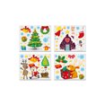 thumbnail image 1 of Pegatina De Ventana De Cristal De Alce Navideño, Calcomanías De Pared De Dibujos Animados, Calcomanías De Navidad Extraíbles De Pvc, Pegatina Autoadhesiva Para Festival 4 Uds. Serendint HA038158-00, 1 of 6