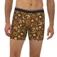 thumbnail image 2 of Easygdp Chrysanthemum turkey Men's Boxer Briefs Men’s Underwear Boxer Briefs for Men, 2 of 7