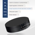 thumbnail image 3 of Expositor giratorio Hicarer motorizado de 360 grados, negro, 3 of 6