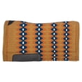 thumbnail image 2 of Billy Royal Felt Performance Blanket Top Pad - 34" x 38" | Western Saddle Pad | Teal Peach, 2 of 5