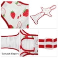 thumbnail image 3 of Unique Bargains Dog Diapers for Female Dogs Washable Reusable Panties Red White M, 3 of 7