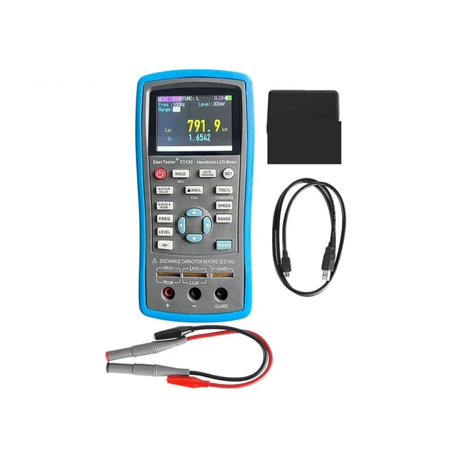 LCR Digital Brid Meter ET43 USB Handheld High Precision Capacitance Inductance Resistance Test Digital Display
