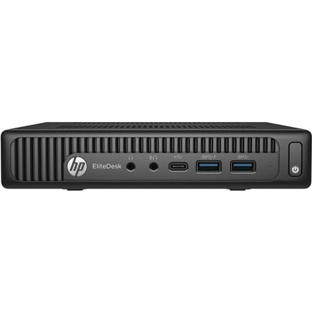 HP Business 800 G2 EliteDesk Mini Desktop PC with Intel Core i5-6500T Processor, 4GB Memory, 500GB Hard Drive and Windows 7 Professional (Monitor Not Included)