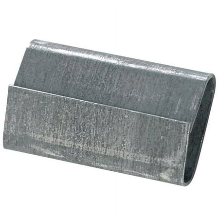 Closed/Thread On Regular Duty Steel Strapping Seals, 1/2" x 1", Case Of 5,000