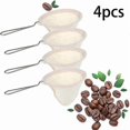 thumbnail image 4 of 4pcs Flannel Cloth Coffee Filter Strainers Reusable Coffee Dripper With Handle Handmade Coffee Acce, 4 of 5