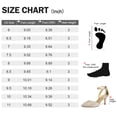 thumbnail image 5 of Bocca Women’s Pointed Toe Ankle Strap Heels, Elegant Stiletto Dress Pumps for Work, Party, Evening Outfits, 5 of 6