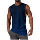 thumbnail image 1 of Hombres Moda Casual Impresión Suéter Cuello Redondo Tanque Deportivo, 1 of 3