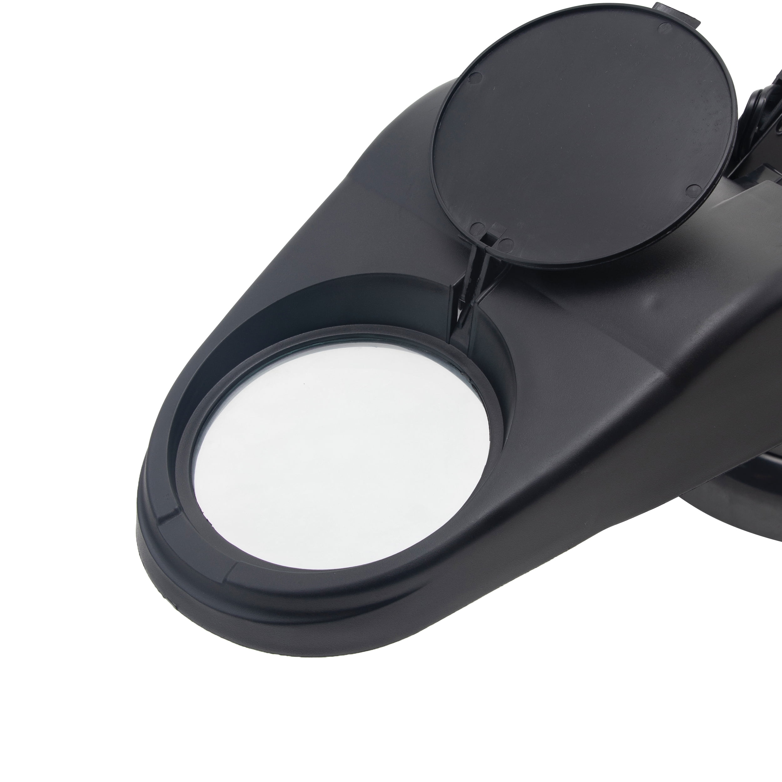 V-Light 31.5 inch Black CFL 3-Diopter Magnifier Lamp with Organization Base