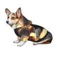 thumbnail image 7 of Haiem Golden Sky Bald Eagle for Winter Dog Hoodie Sweatshirts with Pockets Warm Dog Clothes for Small Dogs Chihuahua-Small, 7 of 7