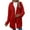 Red, variant on JINGWANGYHBD Fall Savings Winter Jackets for Women Soft Sherpa Coats Cozy Fuzzy Fleece Jacket Warm Thicken Coat Jacquard Hooded Outerwears with Pockets