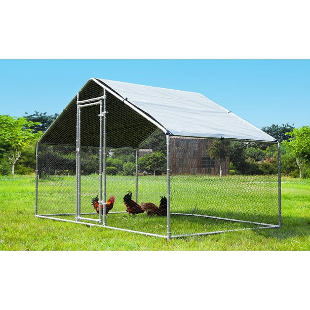 HITTITE Large Metal Chicken Coops for 10 Chickens and more for