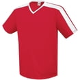 thumbnail image 1 of Maillot de Soccer Genesis Adulte, Écarlate & Blanc - Petit, 1 of 1