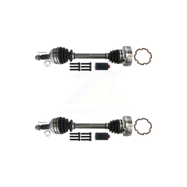 Kugel Front CV Axle Drive Shaft Complete Assembly Kit for Car Toyota Camry Lexus RX300 Solara ES300 Avalon IBJ Bolt-On - Left Right Side (Driver Passenger) KCV-100252