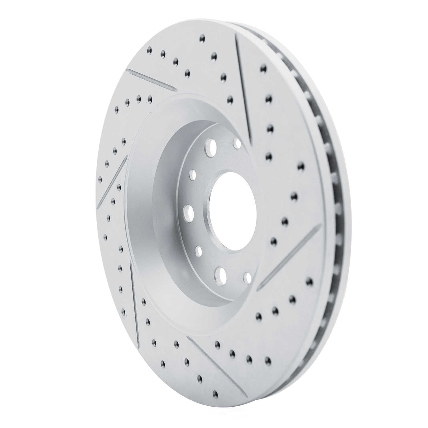 Dynamic Friction Company 830-42038L DFC Geoperformance Rotor - Drilled and Slotted