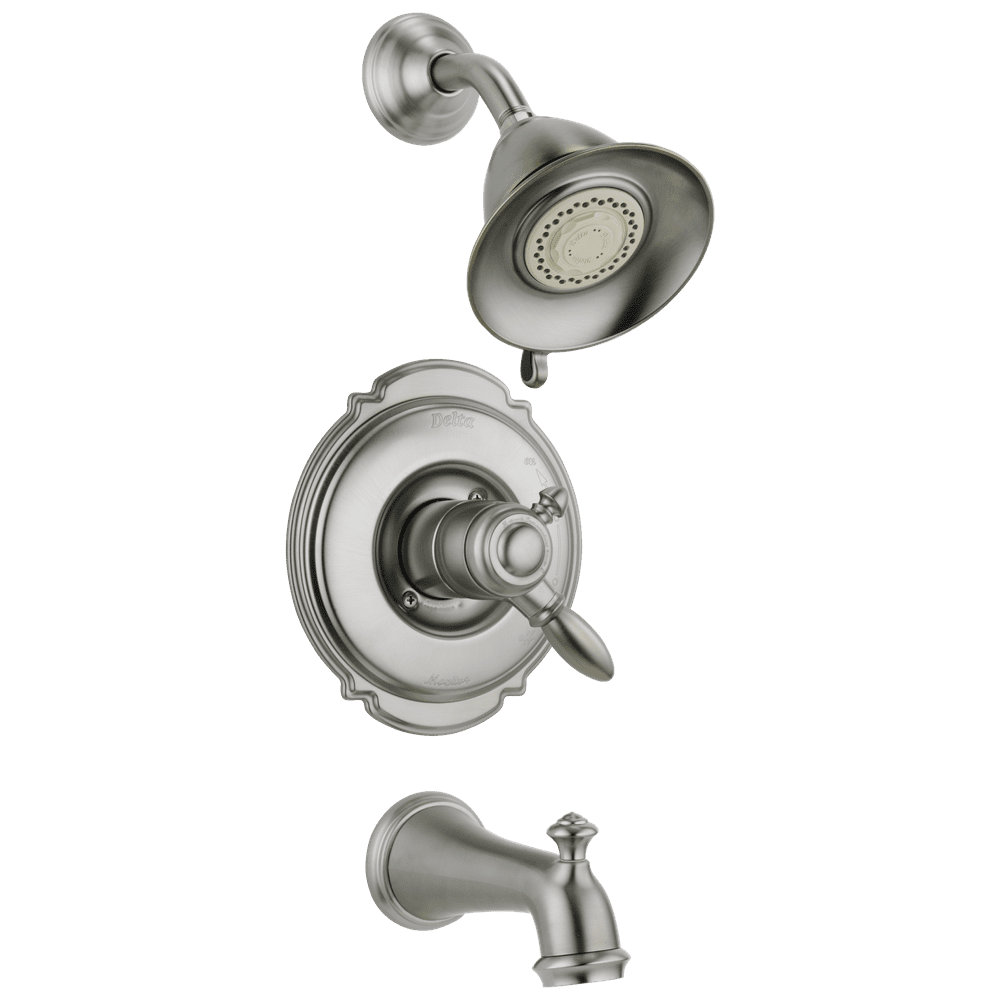Delta Victorian Monitor 17 Series Tub & Shower Trim, Stainless