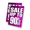 thumbnail image 1 of Sale Up To 90 Percent Off (24" X 36") 4mm Corrugated Plastic Panel, Graphics Applied To 1 Side (Pk of 2), 1 of 4