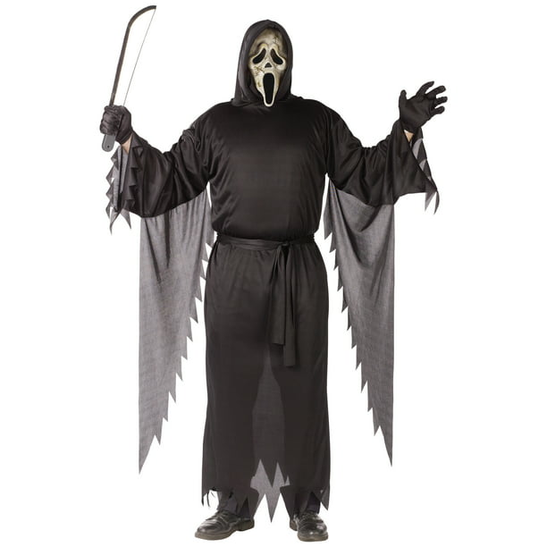Zombie Ghost Face Adult Halloween Costume, Size (25-38) - Walmart.com ...