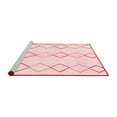 thumbnail image 2 of Ahgly Company Machine Washable Indoor Square Oriental Red Modern Area Rugs, 8' Square, 2 of 4
