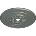 thumbnail image 3 of Ekena Millwork 26"OD x 3 1/8"ID x 1 1/2"P Traditional with Acanthus Leaves Ceiling Medallion (Fits Canopies up to 4 1/4"), Hand-Painted Platinum, 3 of 5