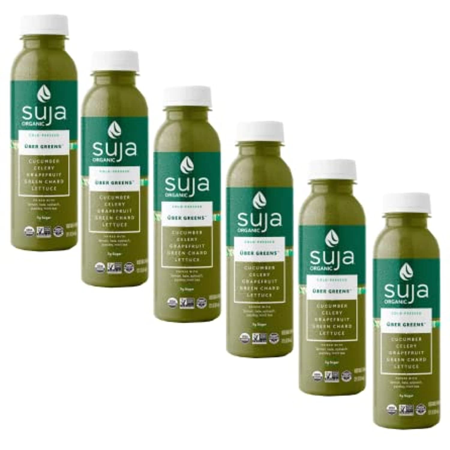 Suja Uber Greens Organic Vegan Fruit & Vegetable Juice Drink Gluten
