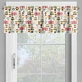 thumbnail image 4 of Ambesonne Colorful Valance & Curtain, Circus Bear, 55"x45", Multicolor, 4 of 6