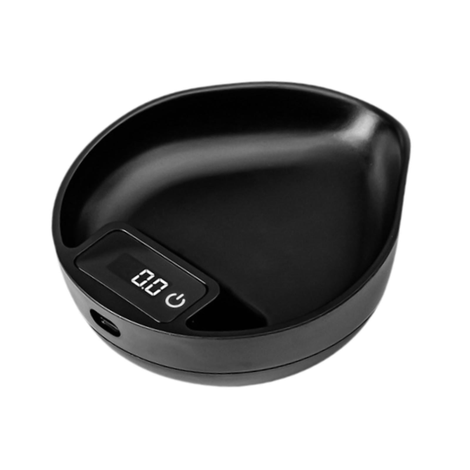 Fiocias Coffee Digital Scale LED Display Portable Professional Waterproof Espresso Scale black