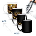 thumbnail image 4 of 3dRose, Cheers Football Sports Theme with Football, Helmet and a Bucket of Beer, 11oz Magic Transforming Mug, 4 of 8