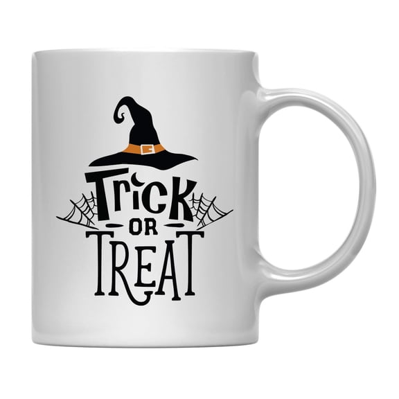 Koyal Wholesale Coffee Mug Tick or Treat Witches Hat, Halloween October Present Ideas with Gift Box